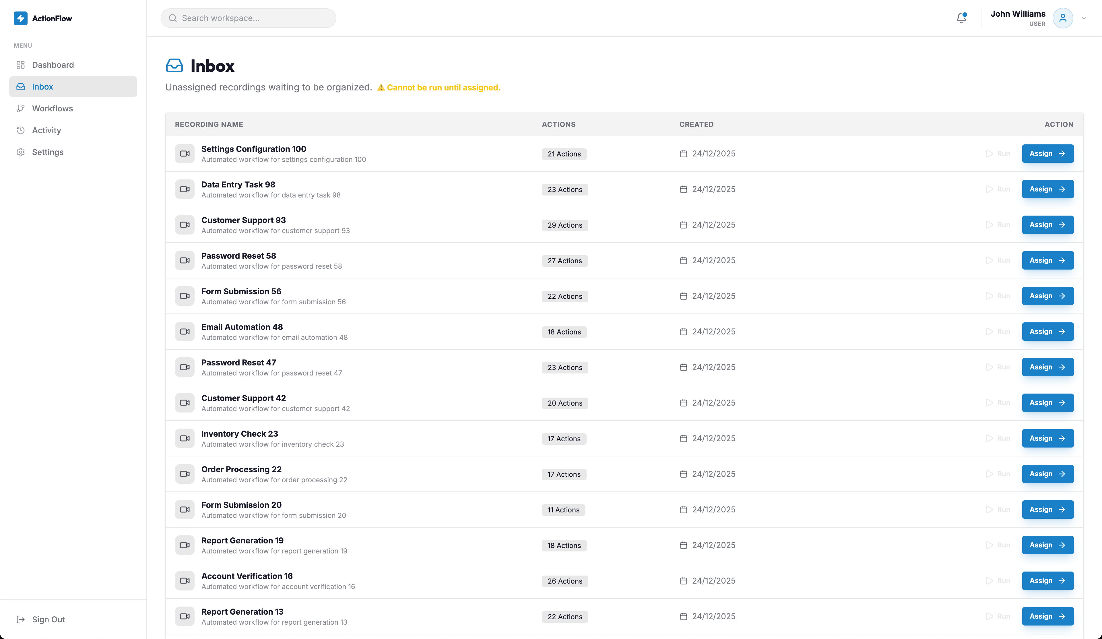 ActionFlow Browser Automation Platform - Image 3