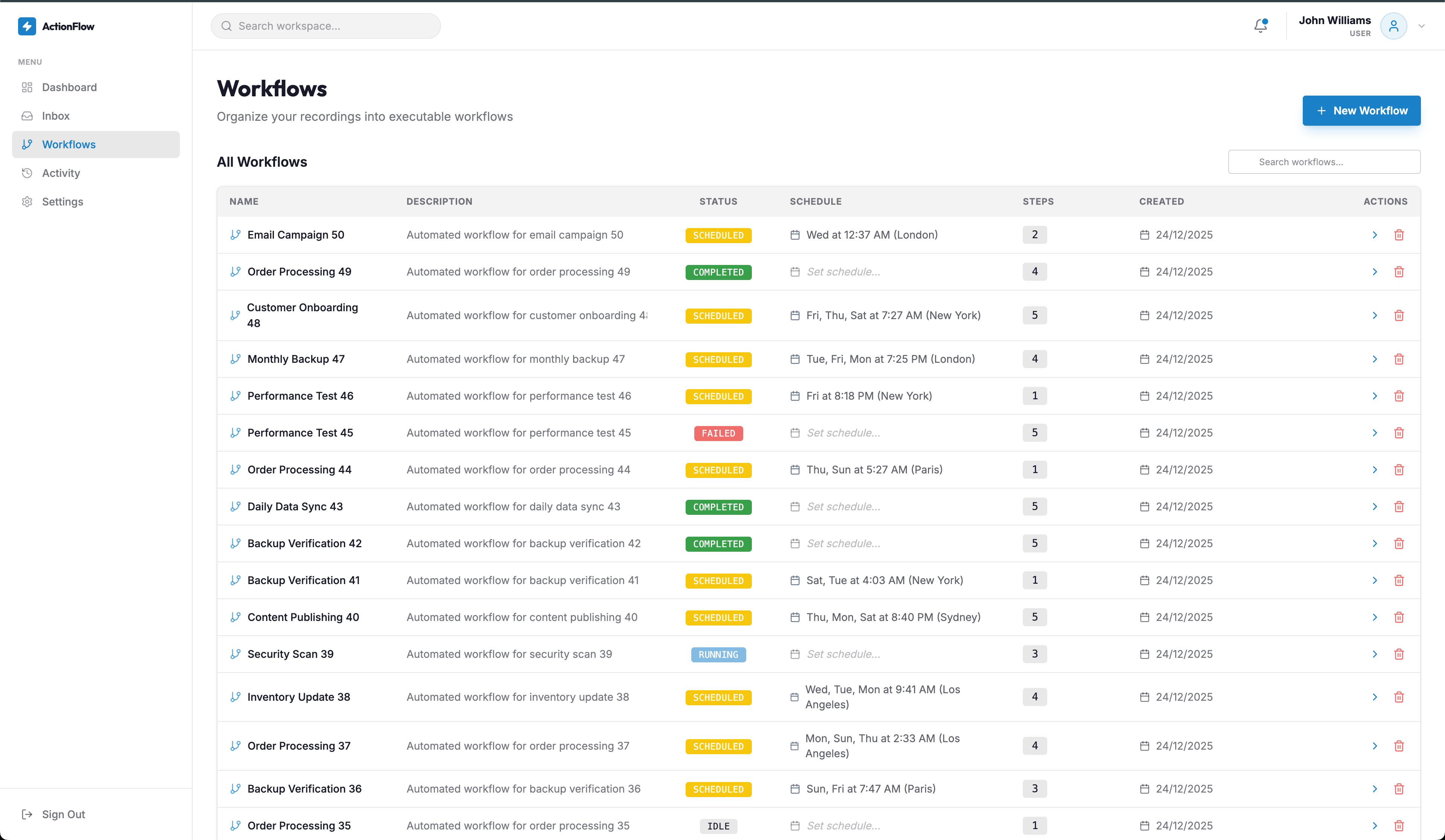 ActionFlow Browser Automation Platform - Image 4