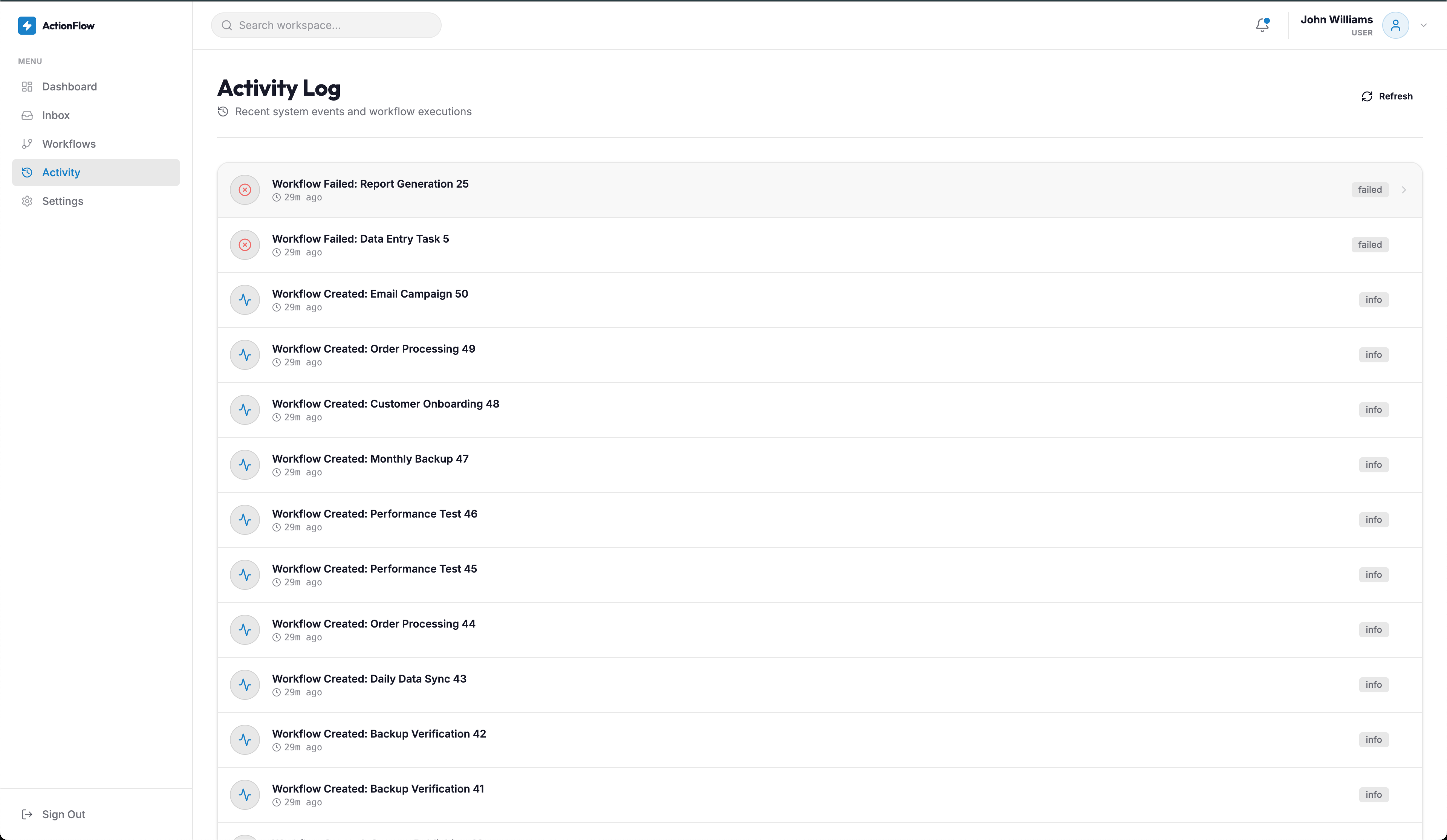 ActionFlow Browser Automation Platform - Image 5
