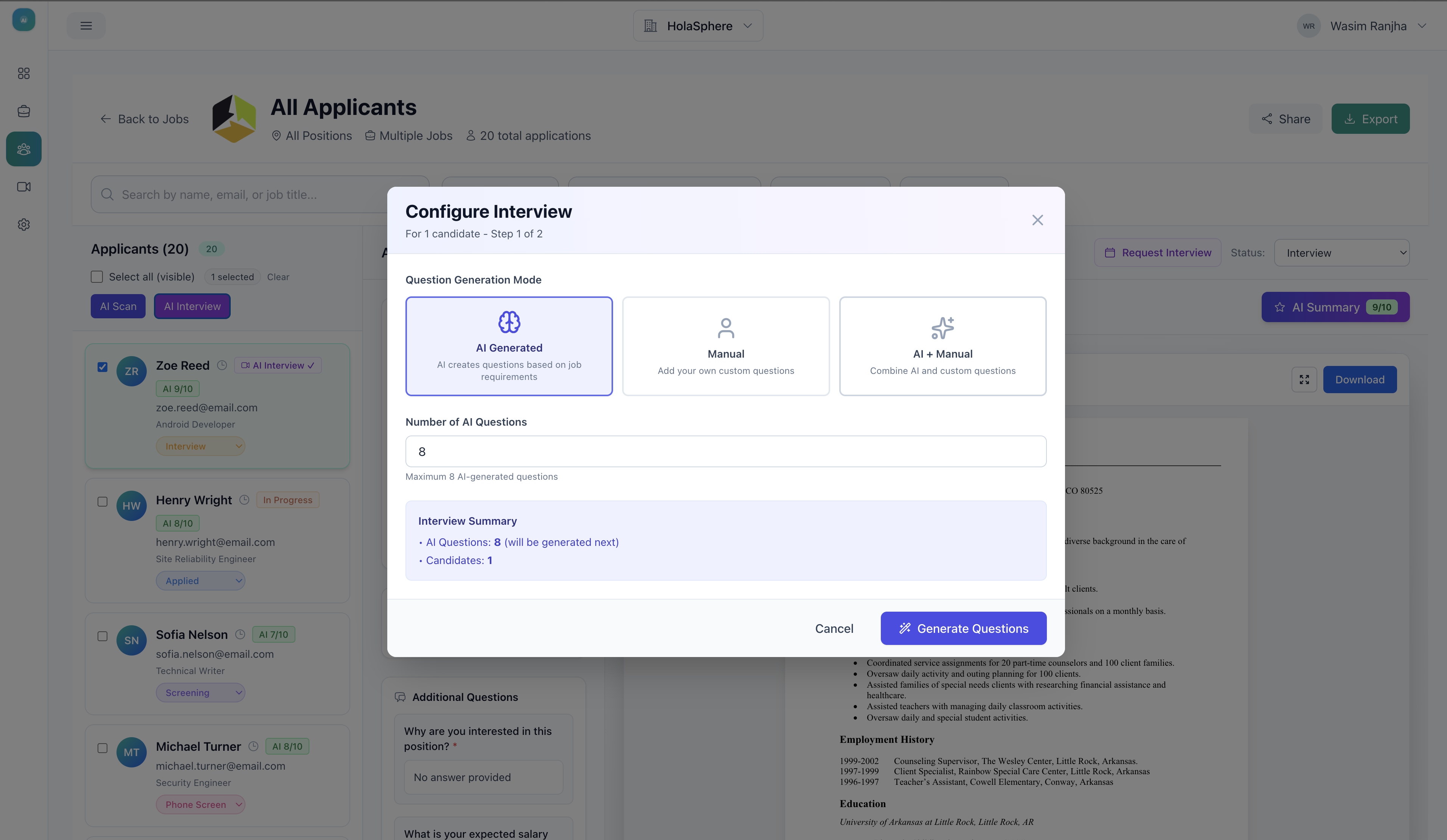 AI-Powered Recruiting Platform - Image 3