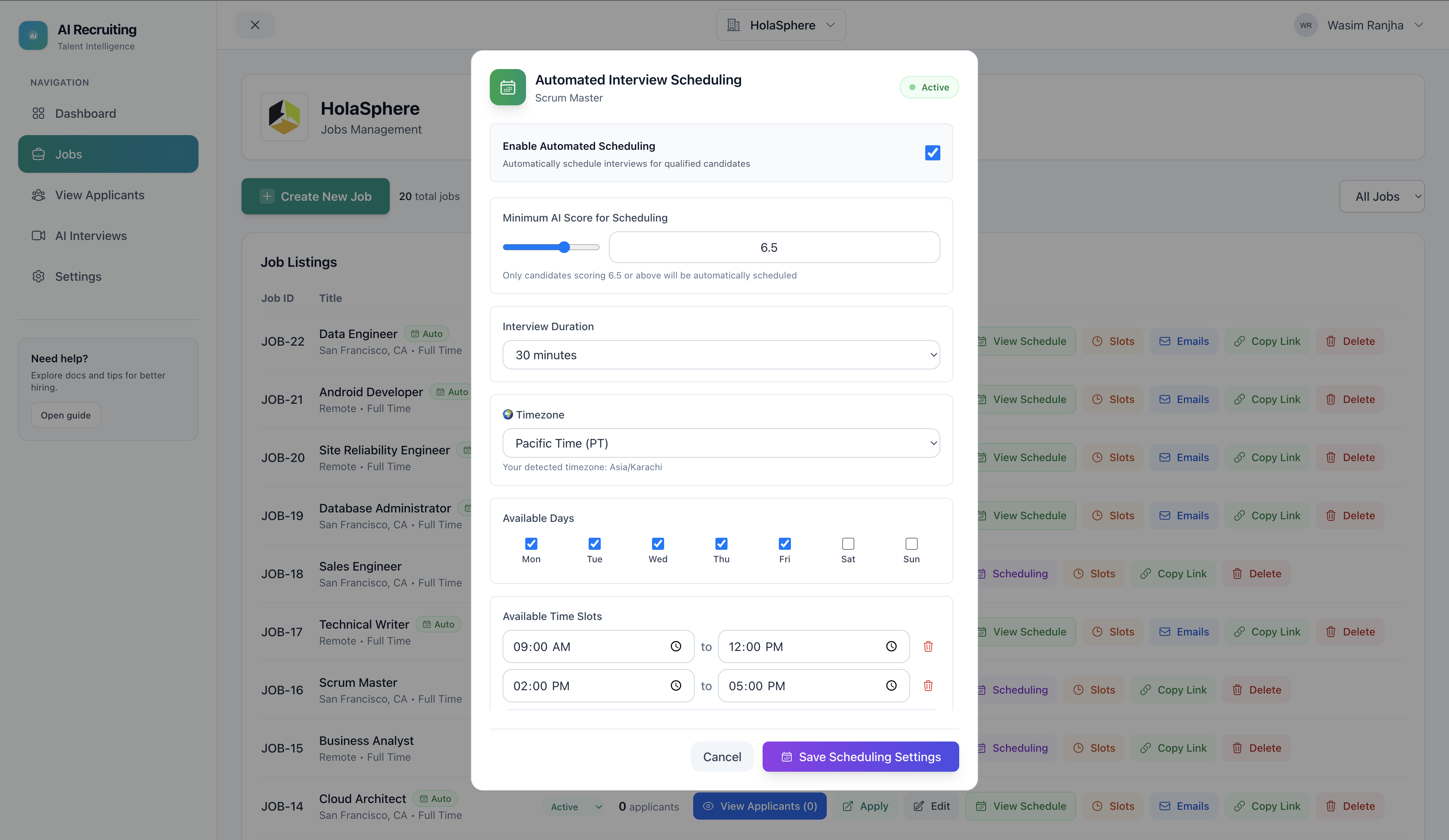 AI-Powered Recruiting Platform - Image 8