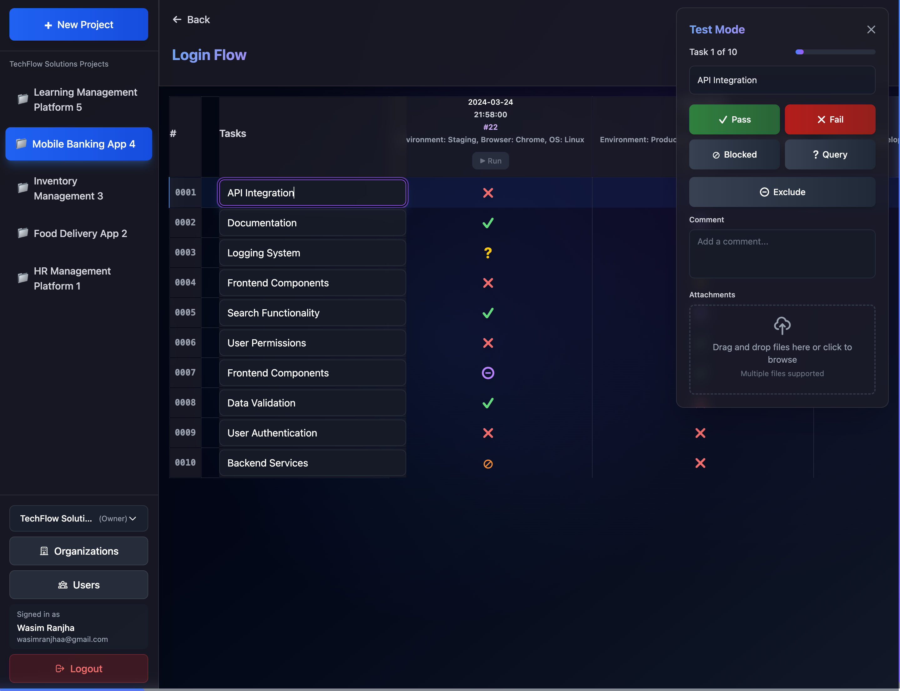 TestFlow - Test Management Platform - Image 2